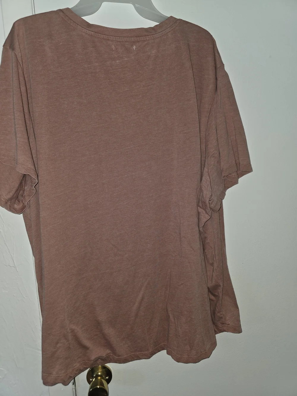 Maurices Rose-Mauve Short Sleeve Tee - Picture 2 of 3